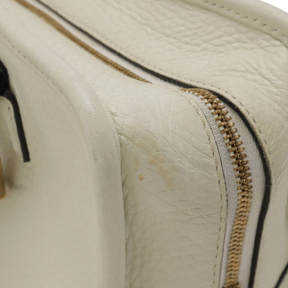 Loewe Amazona 23 Anagram Mini Bag 2-Way Leather Ivory White Gold — view 4