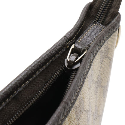 Gucci GG Crystal Abbey Shoulder Bag Crossbody Leather Beige Dark Brown — view 5
