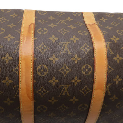 Louis Vuitton Monogram Keepall Bandouliere 55 Boston Bag Travel Purse 2-Way — view 4