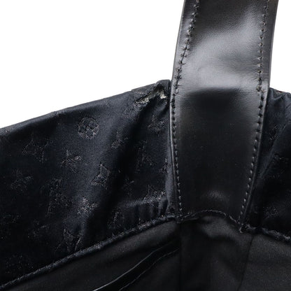 Louis Vuitton Monogram Satin Comte de Fe Besace Shoulder Bag Crossbody Noir — view 8