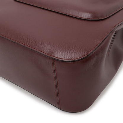 Cartier Must Line Must de Cartier Tote Shoulder Bag Semi Leather Bordeaux — view 3