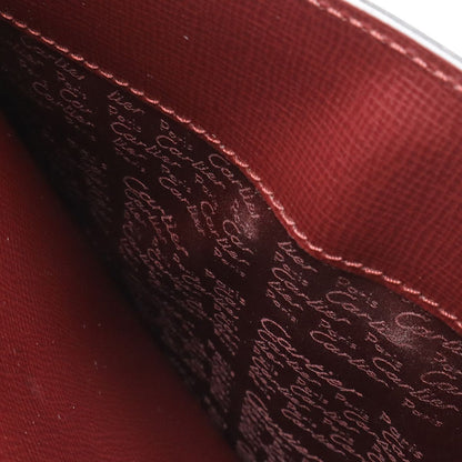 Cartier Must Line Must de Cartier Tote Shoulder Bag Semi Leather Bordeaux — view 7