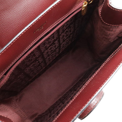 Cartier Must Line Must de Cartier Tote Shoulder Bag Semi Leather Bordeaux — view 5