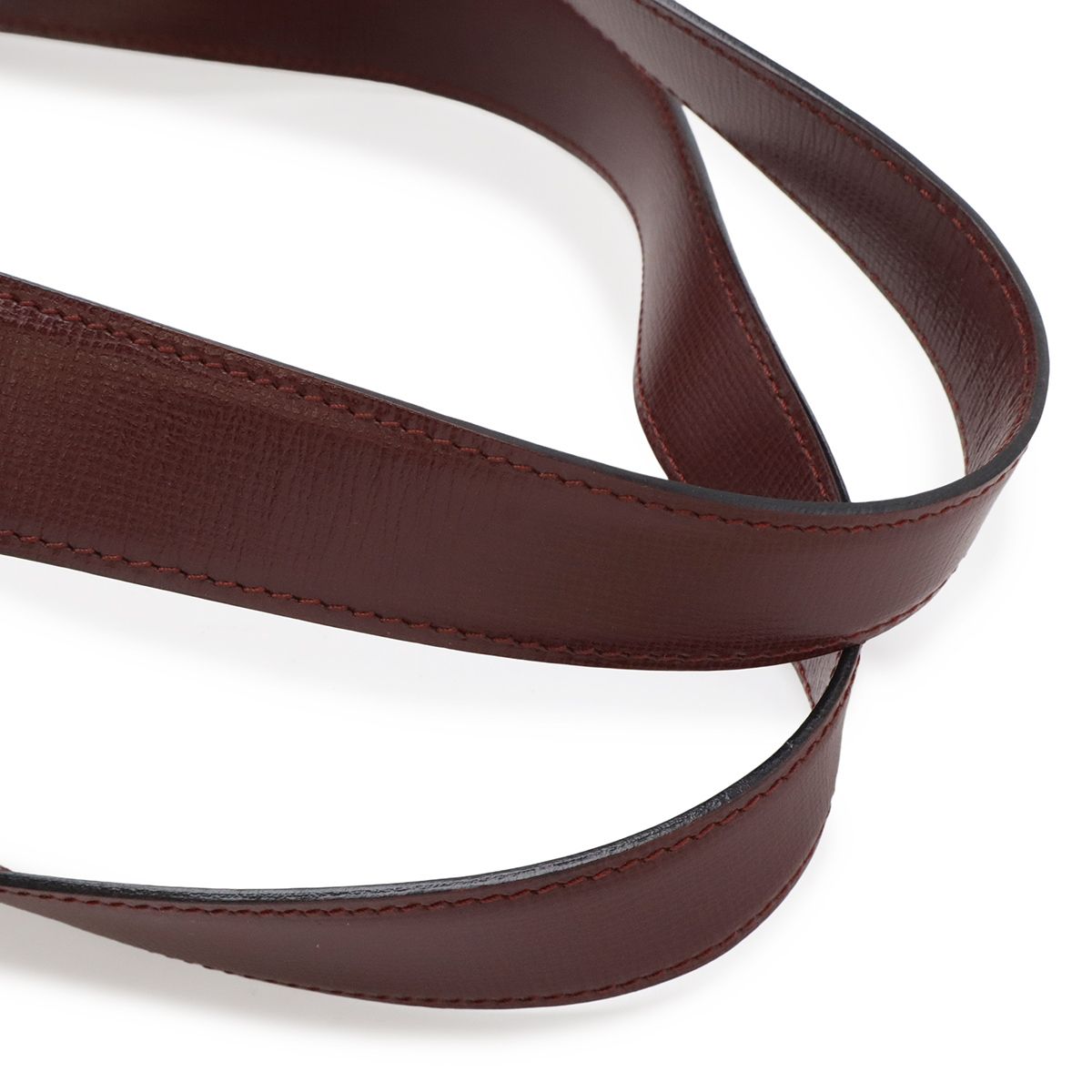 Cartier Must Line Must de Cartier Tote Shoulder Bag Semi Leather Bordeaux — view 4