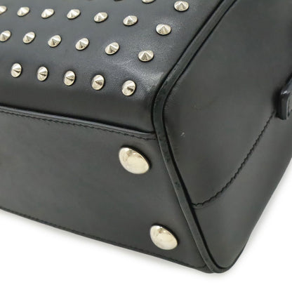 Saint Laurent Paris YSL Yves Baby Duffle Handbag 2-Way Shoulder Leather Studs — view 3