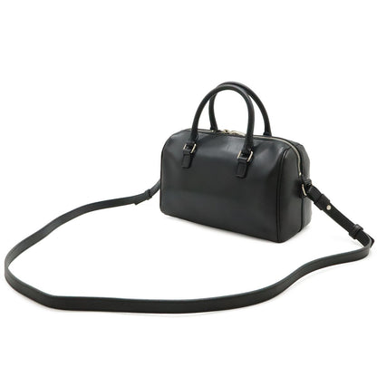 Saint Laurent Paris YSL Yves Baby Duffle Handbag 2-Way Shoulder Leather Studs — view 2
