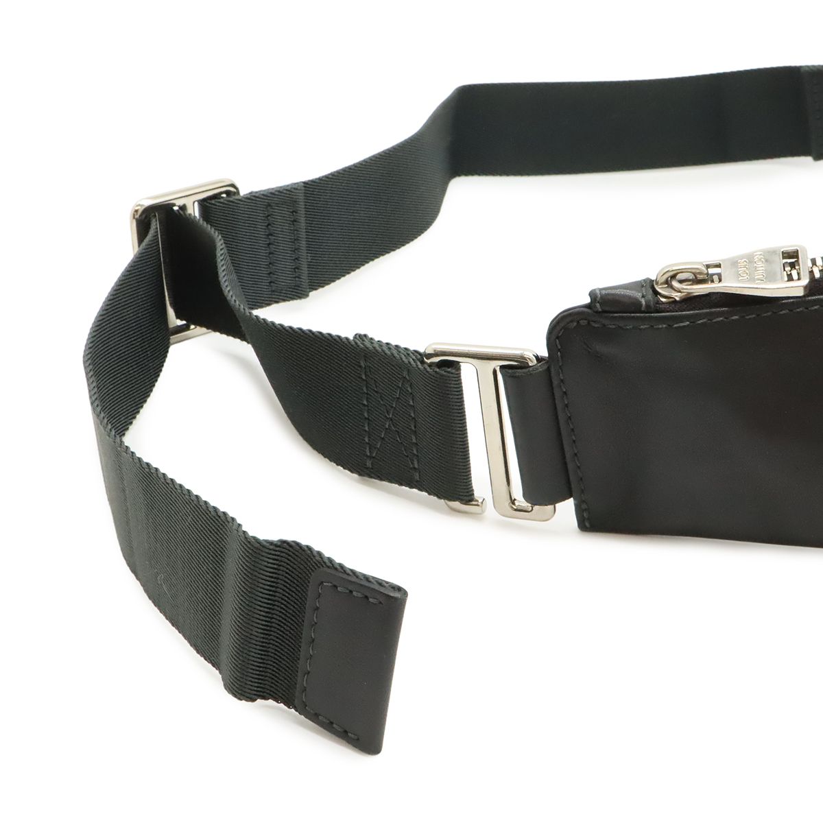 Louis Vuitton Gaston Line Fast Belt Bag Waist Pouch Asphalt Gray — view 5