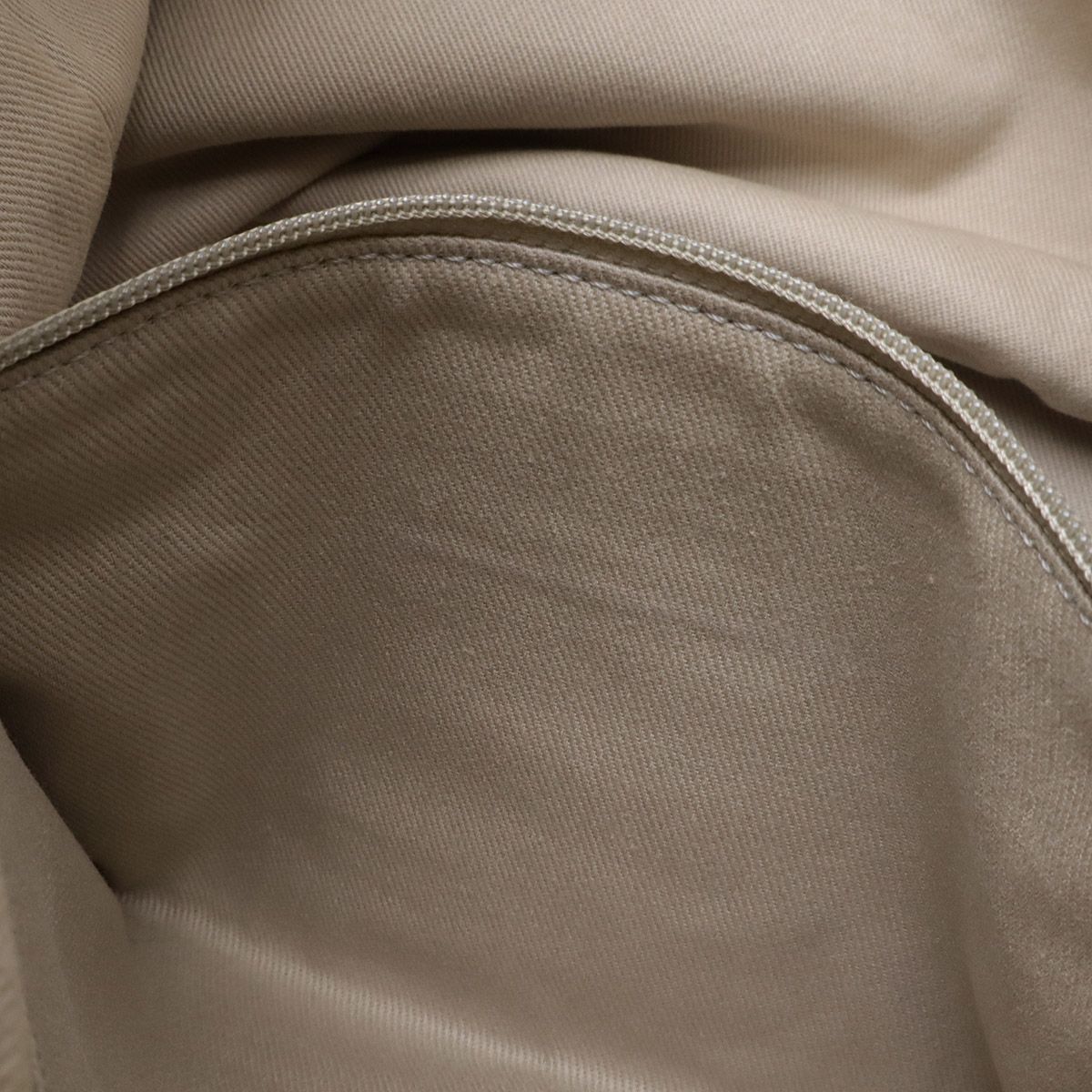 Chanel Deauville Border Drawstring Shoulder Bag Chain Canvas Leather Black — view 8
