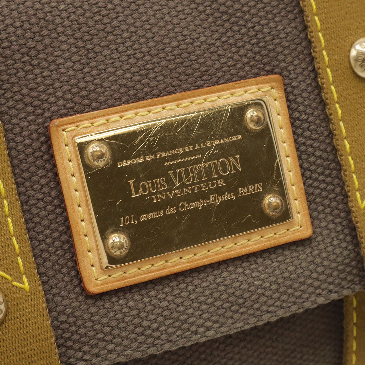 Louis Vuitton Antigua Sac Mule Shoulder Bag Semi Bran Brown — view 4