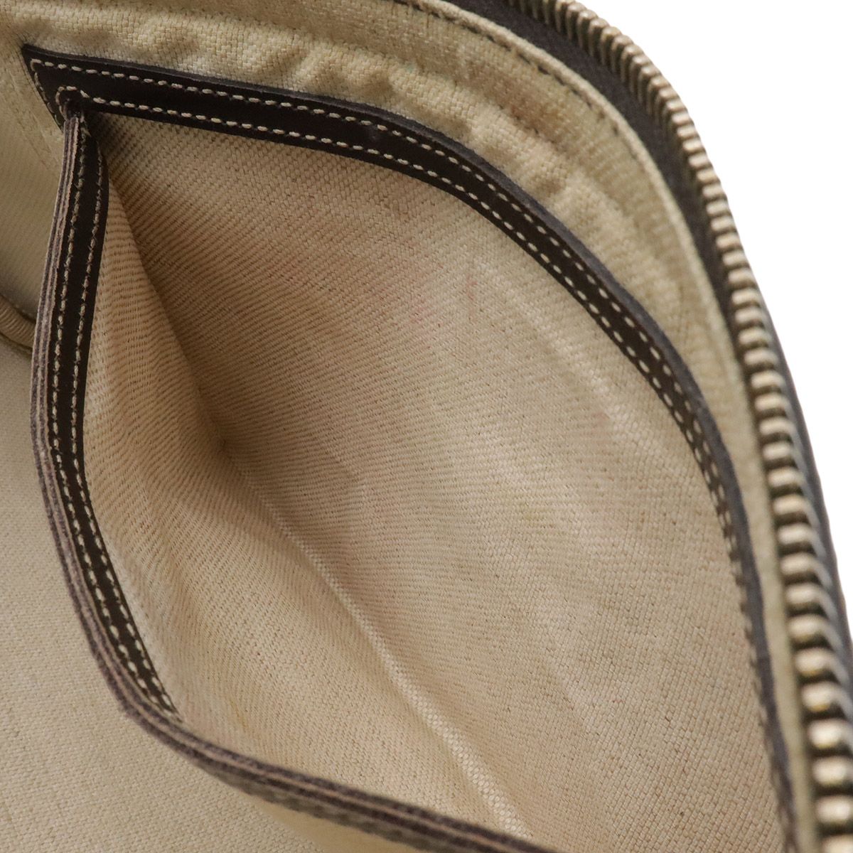 Gucci GG Plus Supreme Belt Bag Hip Leather Beige Brown — view 9