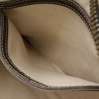 Gucci GG Supreme Plus Shoulder Bag Crossbody Depth Khaki Beige Dark Brown Gold — view 8