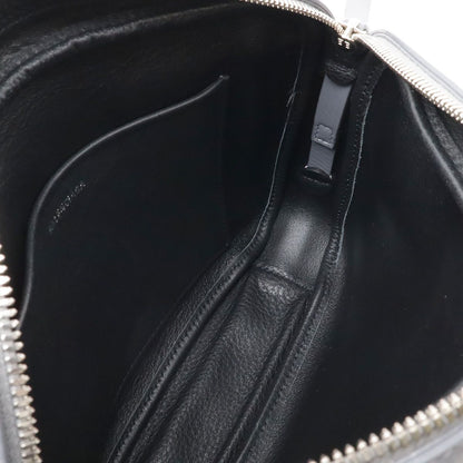 Balenciaga Everyday Camera Bag S Pochette Crossbody Leather Gray White — view 7