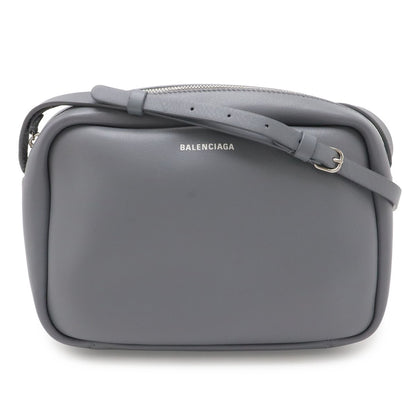 Balenciaga Everyday Camera Bag S Pochette Crossbody Leather Gray White