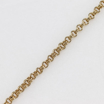 Dior CD Logo Gold Plated Line Stone Necklace — view 4