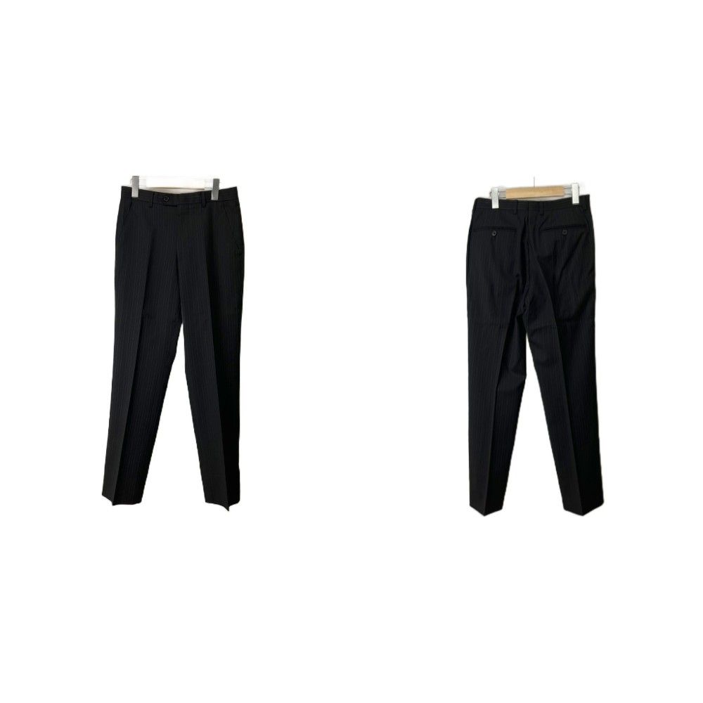 Loro Piana Paul Smith Set Jacket Pants Suit Stripe S Black — view 5