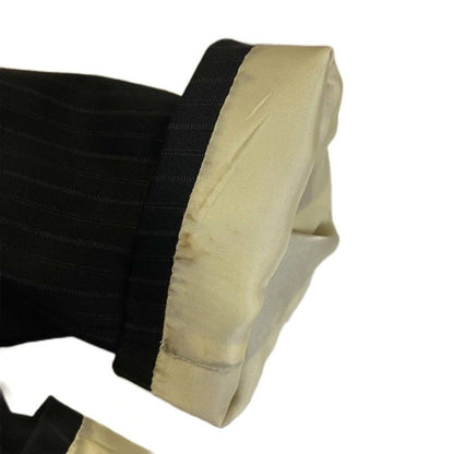 Loro Piana Paul Smith Set Jacket Pants Suit Stripe S Black — view 7