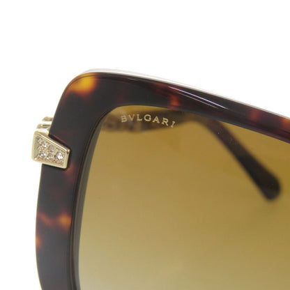 Bvlgari Serpenti Acetate Metal Line Stone Brown Sunglasses Eyewear — view 7
