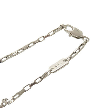 Gucci Logo Plate 925 Sterling Silver Necklace Pendant — view 8
