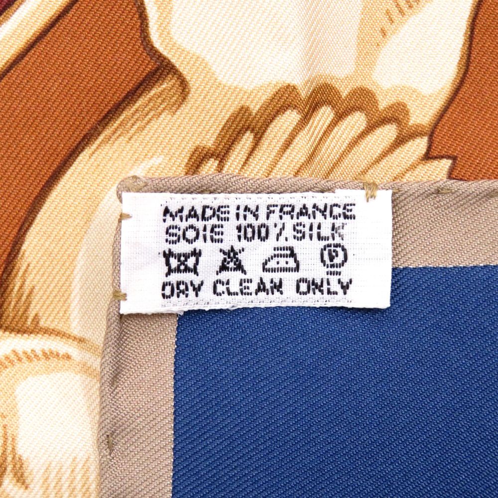 Hermes Carre 90 Rythmes du Monde World Rythme Silk Scarf — view 3