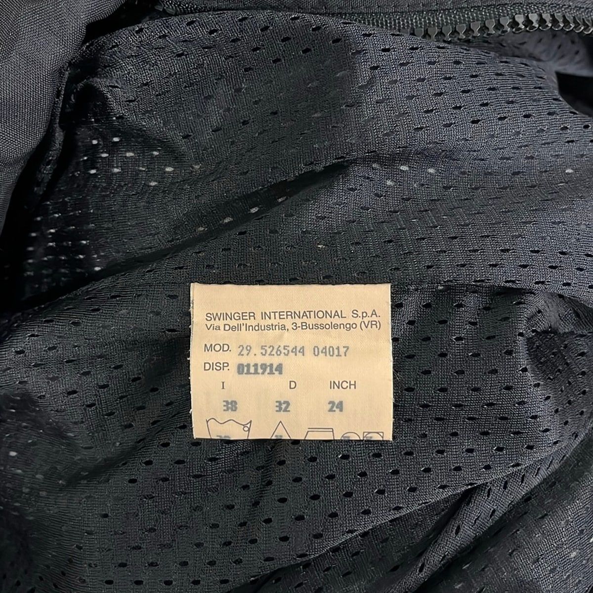 Fendi Jeans Coat I 38 Black Long Sleeve Zip Up Spring Autumn — view 5
