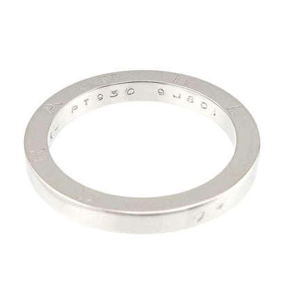 Chanel Signature Ring Pt Platinum Logo — view 4
