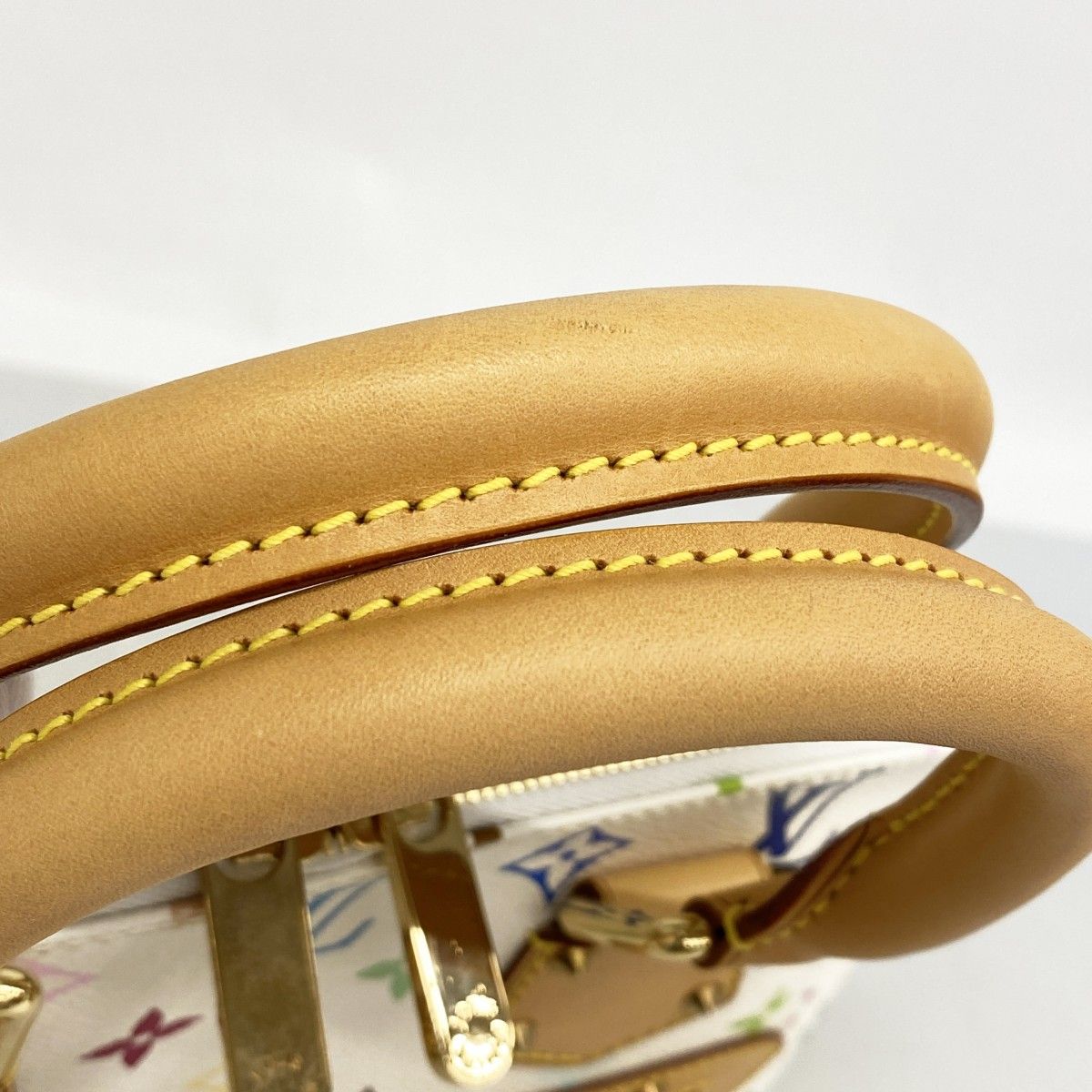 Louis Vuitton Handbag Monogram Multicolor Alma Blanc — view 7
