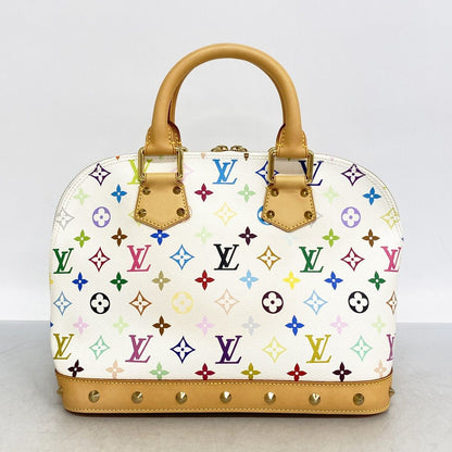 Louis Vuitton Handbag Monogram Multicolor Alma Blanc — view 9