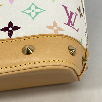 Louis Vuitton Handbag Monogram Multicolor Alma Blanc — view 6
