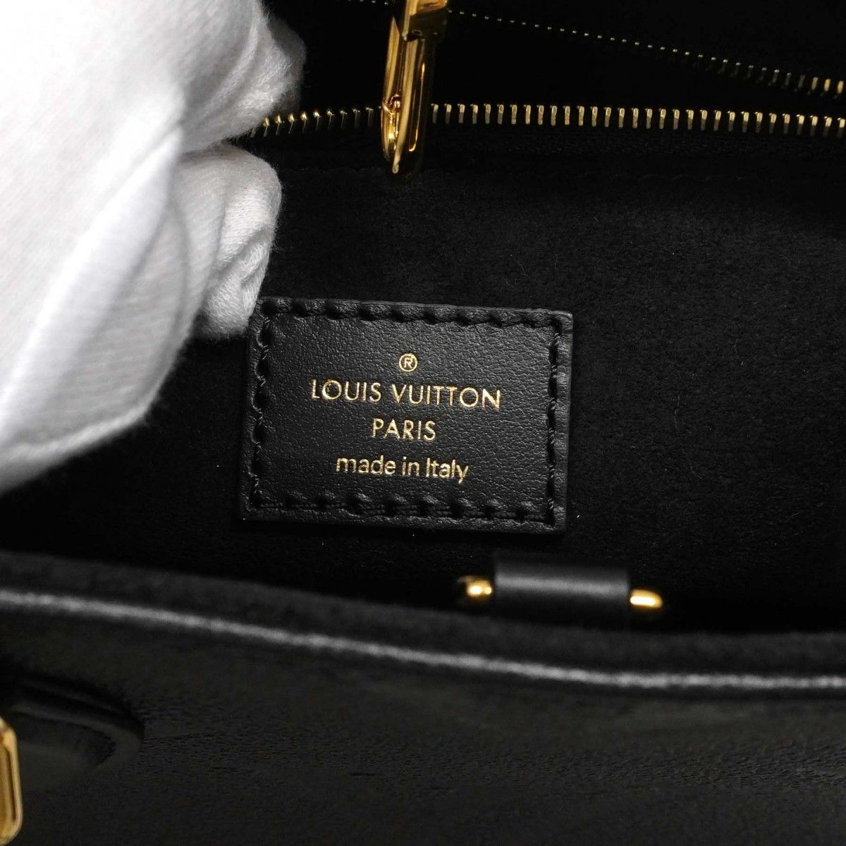 Louis Vuitton Handbag Monogram Empreinte On The Go PM Noir — view 5