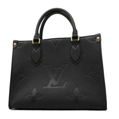 Louis Vuitton Handbag Monogram Empreinte On The Go PM Noir