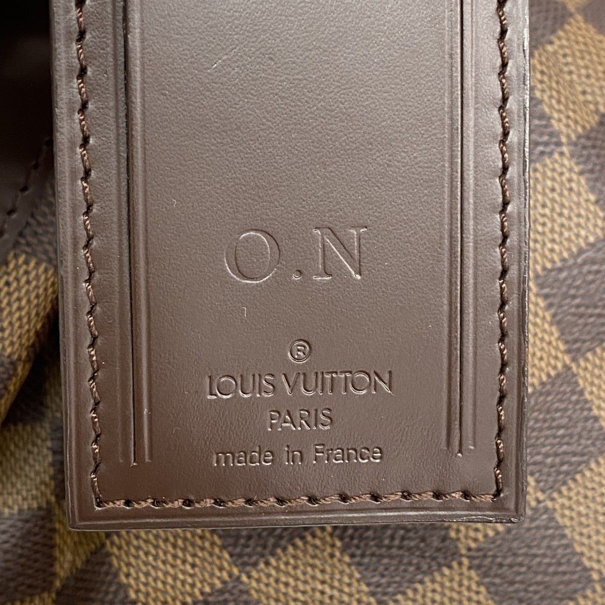 Louis Vuitton Boston Bag Damier Keepall 50 Ebene — view 6