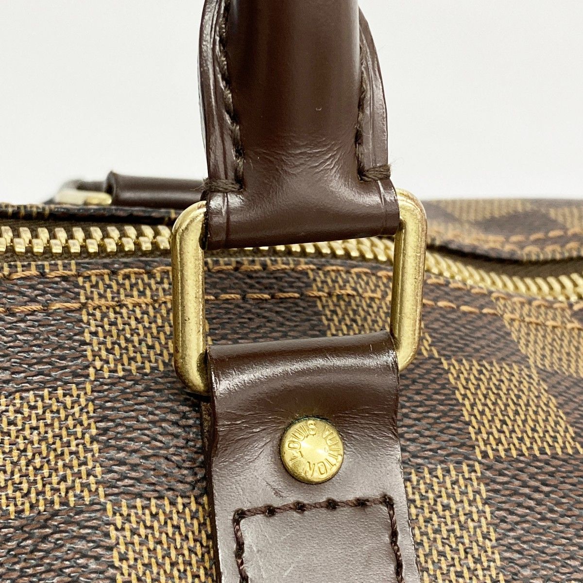 Louis Vuitton Boston Bag Damier Keepall 50 Ebene — view 9