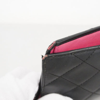Chanel Wallet Cambon Lambskin Black Silver — view 6