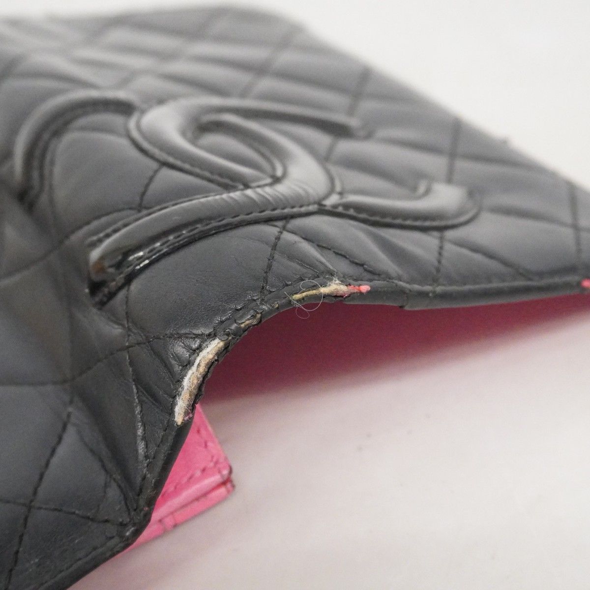 Chanel Wallet Cambon Lambskin Black Silver — view 5