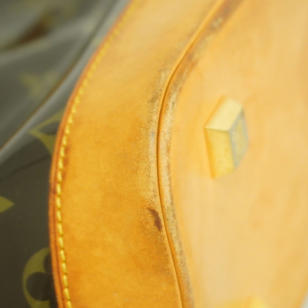 Louis Vuitton Tote Monogram Cover Amble MM Brown — view 6