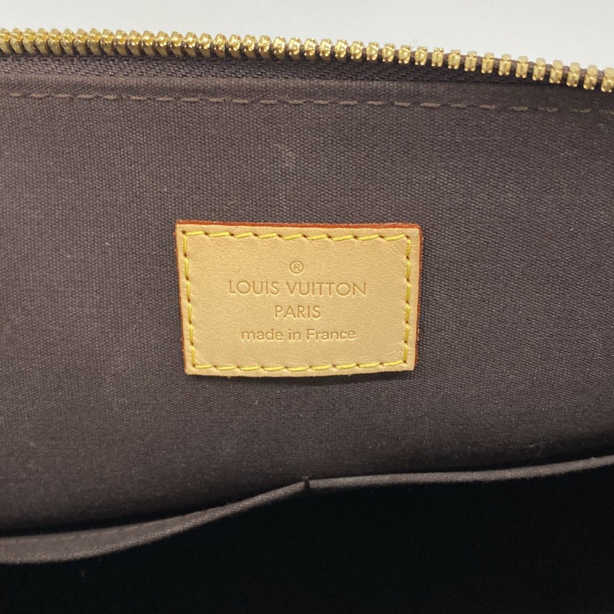 Louis Vuitton Handbag Vernis Alma PM Amaranth — view 5