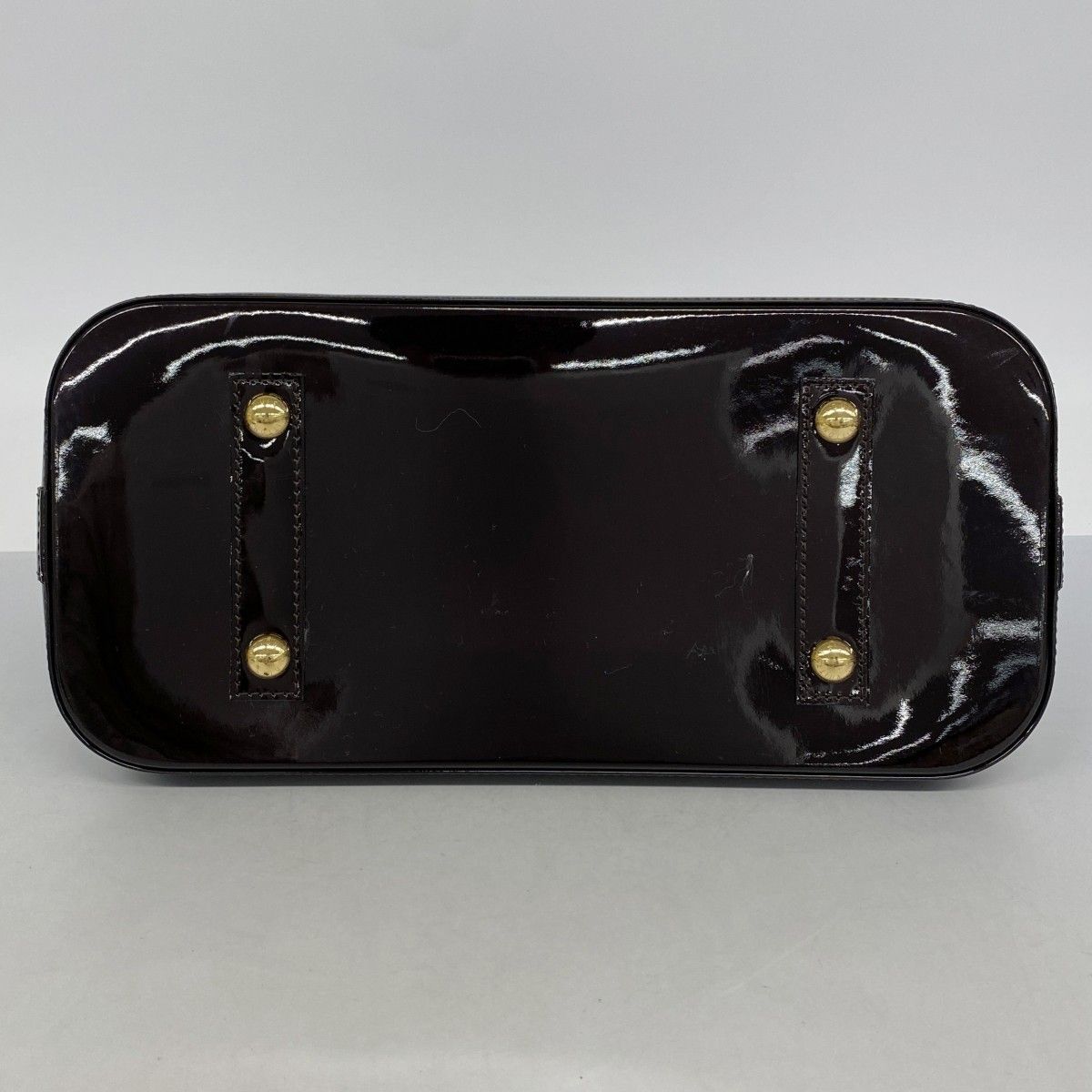 Louis Vuitton Handbag Vernis Alma PM Amaranth — view 3