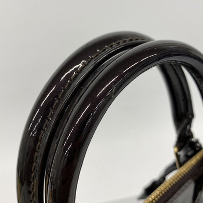Louis Vuitton Handbag Vernis Alma PM Amaranth — view 8
