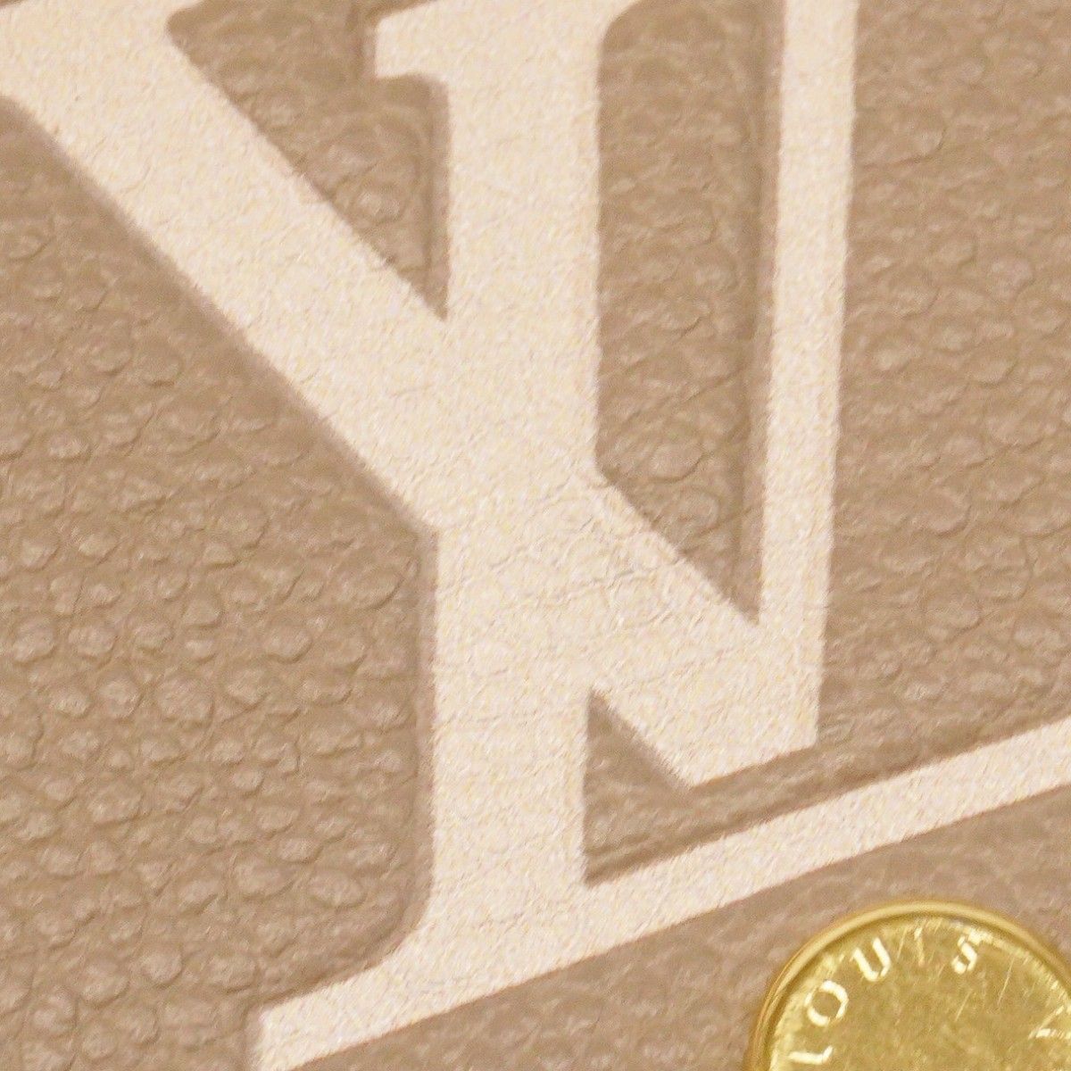 Louis Vuitton Trifold Wallet Monogram Empreinte Portefeuille Victorine Tourtler — view 7
