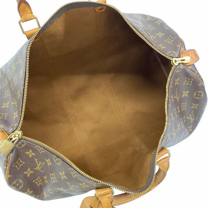 Louis Vuitton Boston Bag Monogram Keepall 50 Brown — view 4
