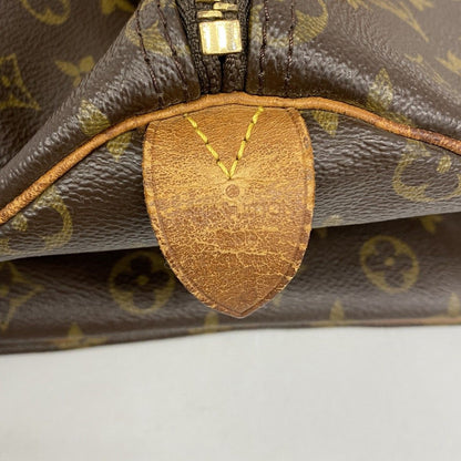 Louis Vuitton Boston Bag Monogram Keepall 50 Brown — view 5