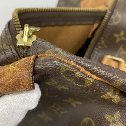 Louis Vuitton Boston Bag Monogram Keepall 50 Brown — view 7