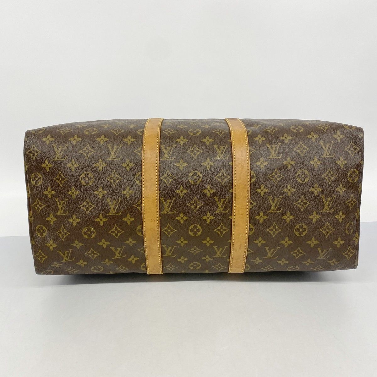 Louis Vuitton Boston Bag Monogram Keepall 50 Brown — view 3
