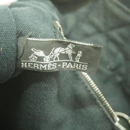 Hermes Tote Fourre Tout PM Canvas Black Silver — view 5