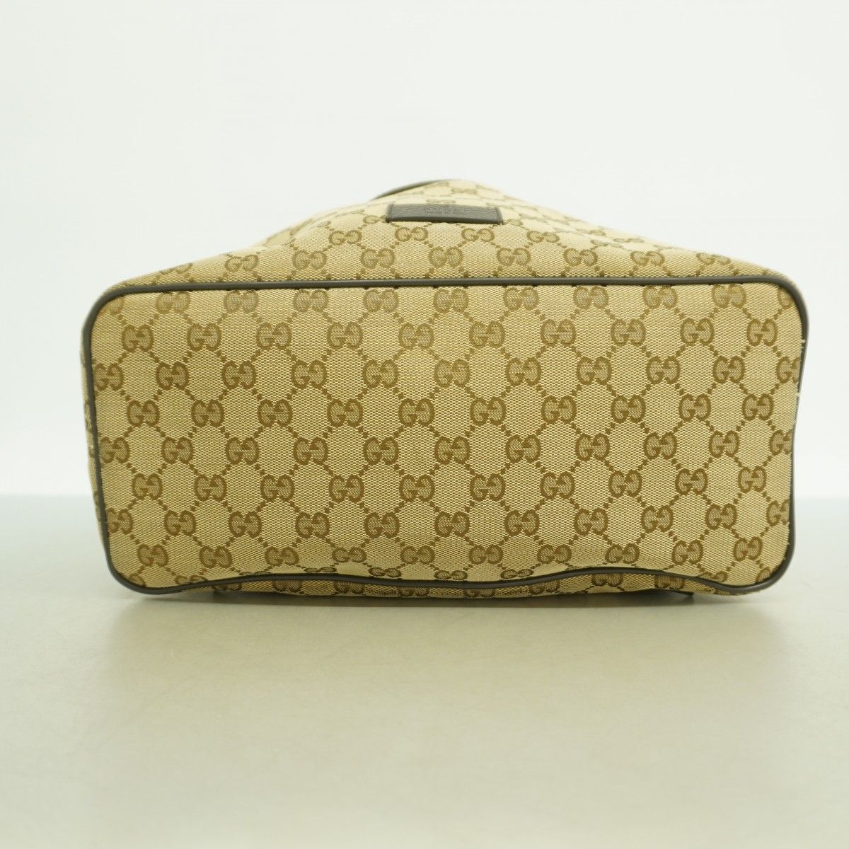 Gucci Backpack GG Canvas Brown Silver — view 3