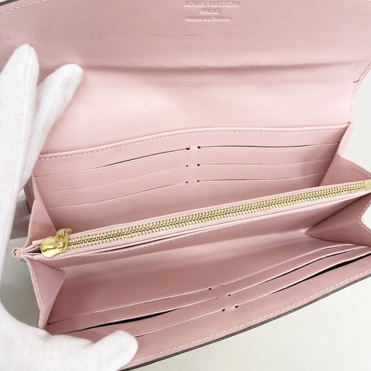 Louis Vuitton Wallet Vernis Portefeuille Sarah Dune — view 8