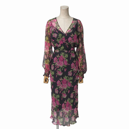 Max Mara Dress 40 White Tag Silk Chiffon