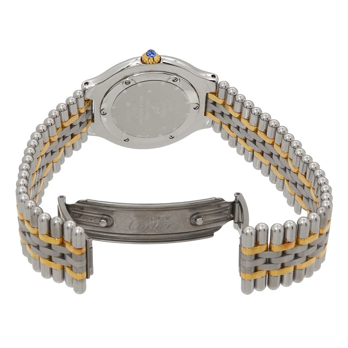 Cartier Must 21 Vantian Vintage Boys Watch Silver Quartz — view 5