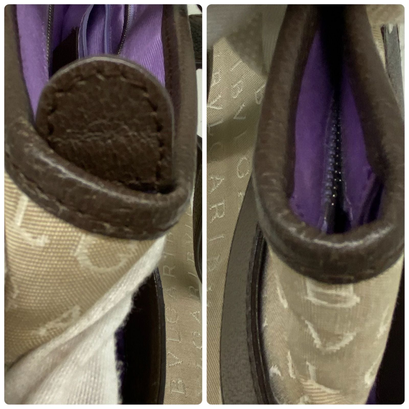 Bvlgari Bulgari Tote Logo Mania Hand Beige Business — view 5
