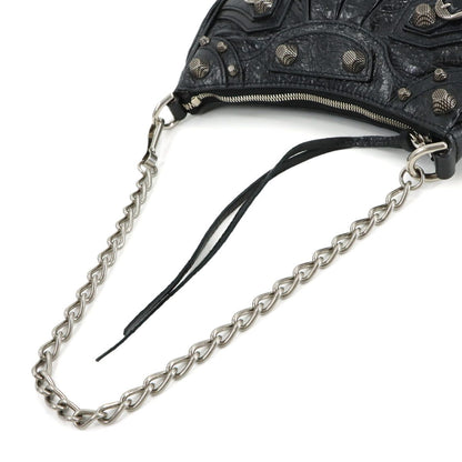 Balenciaga le Cagole Mini 2-Way Chain Shoulder Bag Leather Black — view 6